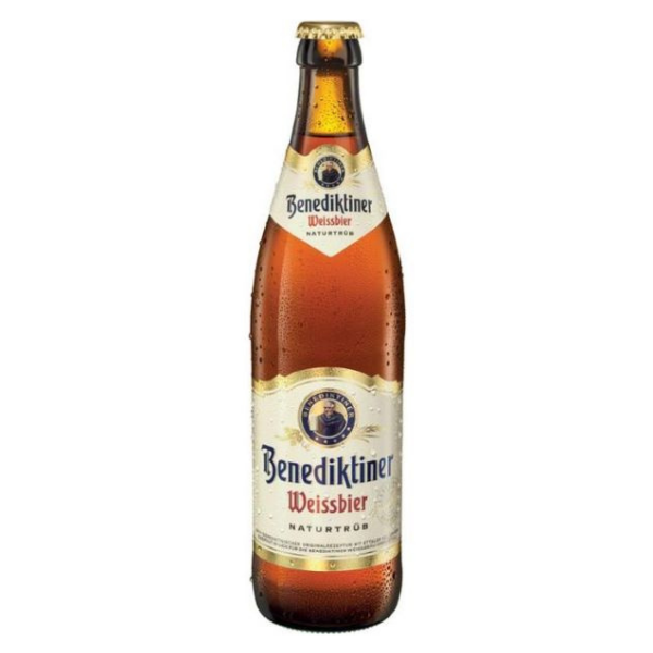 BENEDIKTINER WEISSBIER CERVEZA DE TRIGO 500 Ml. - Calvbrunnen - Compralo en CorinneRegalos.com