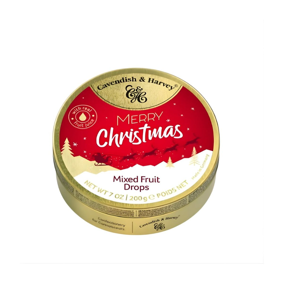 CH MIXED FRUIT DROPS CHRISTMAS EDITION - DULCES MIXTOS DE FRUTA EDICIÓN NAVIDEÑA - Calvbrunnen - Compralo en CorinneRegalos.com