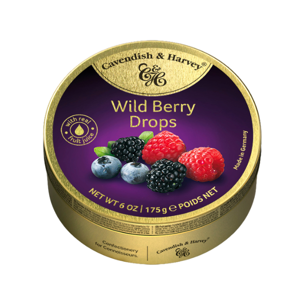 CH WILD BERRY DROPS - DULCES DE FRUTOS DEL BOSQUE - Calvbrunnen - Compralo en CorinneRegalos.com