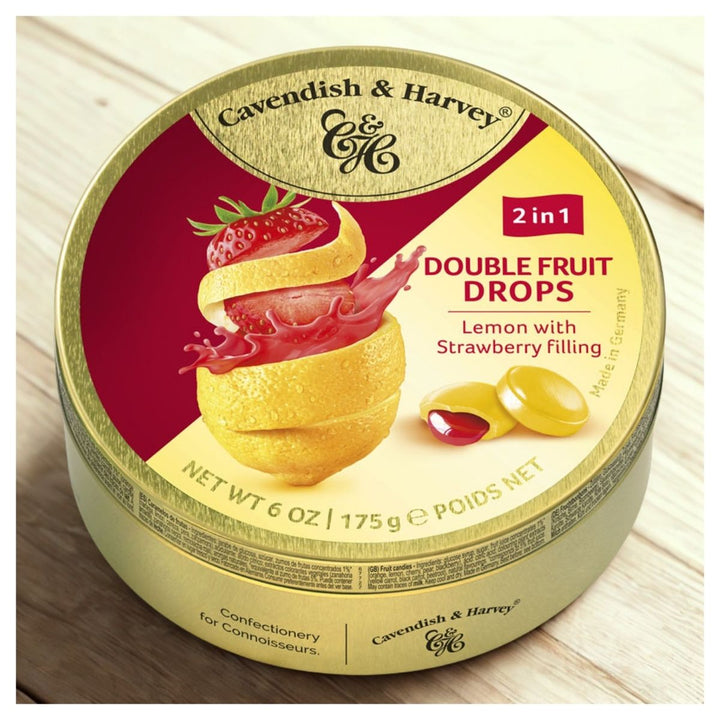 DUO FRUIT LEMON FILL - DULCES CON SABOR A LIMON RELLENOS DE FRESA