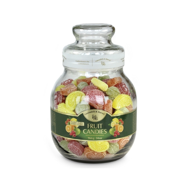 966G - FRUIT CANDIES JAR- DULCE DE FRUTA EN TARRO - Calvbrunnen - Compralo en CorinneRegalos.com