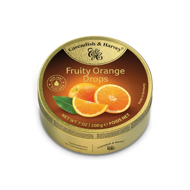 CH ORANGE DROPS - DULCES DE NARANJA - Calvbrunnen - Compralo en CorinneRegalos.com