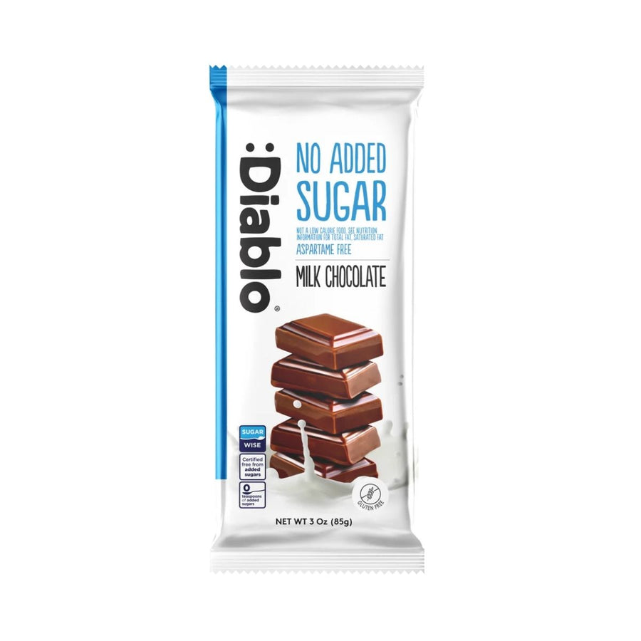 DI NO ADDED SUGAR MILK CHOCOLATE - CHOCOLATE CON LECHE SIN AZÚCAR - Calvbrunnen - Compralo en CorinneRegalos.com