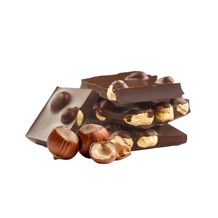DI DARK CHOCOLATE WITH HAZELNUT - CHOCOLATE OSCURO CON AVELLANAS SIN AZÚCAR