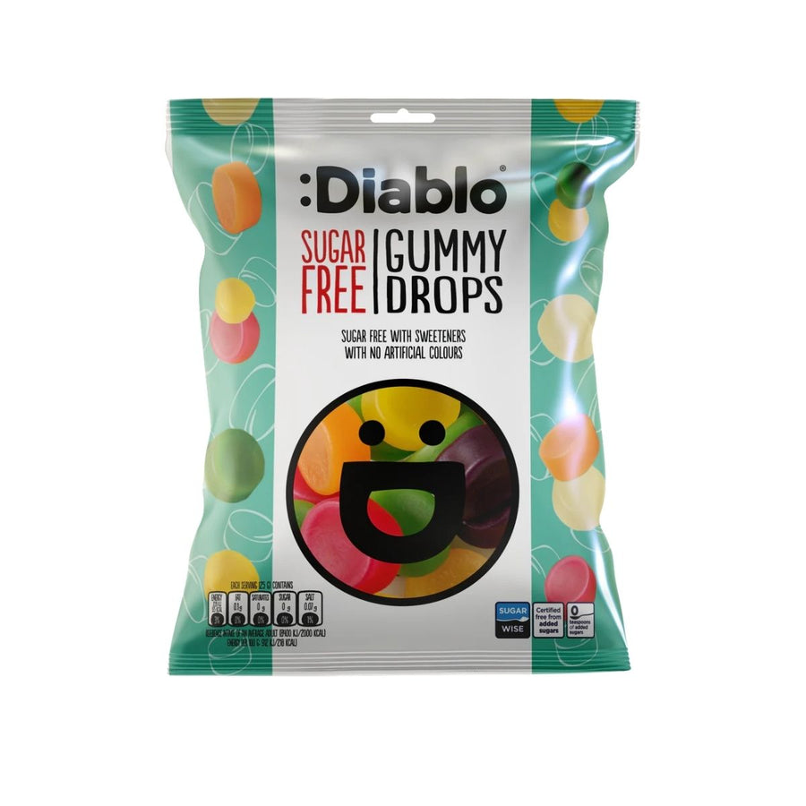 DI SUGAR FREE GUMMY DROPS - GOMITAS SIN AZÚCAR SABOR FRUTAS - Calvbrunnen - Compralo en CorinneRegalos.com