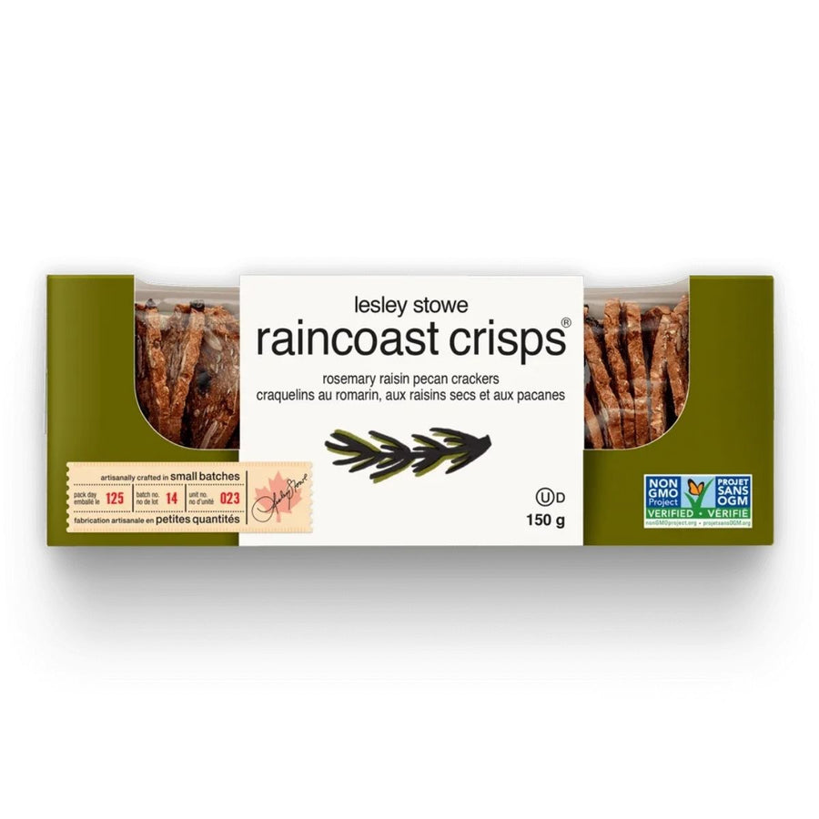 DR LESLEY STOWE CRISPS ROSEMARY RAISIN PECAN - Calvbrunnen - Compralo en CorinneRegalos.com