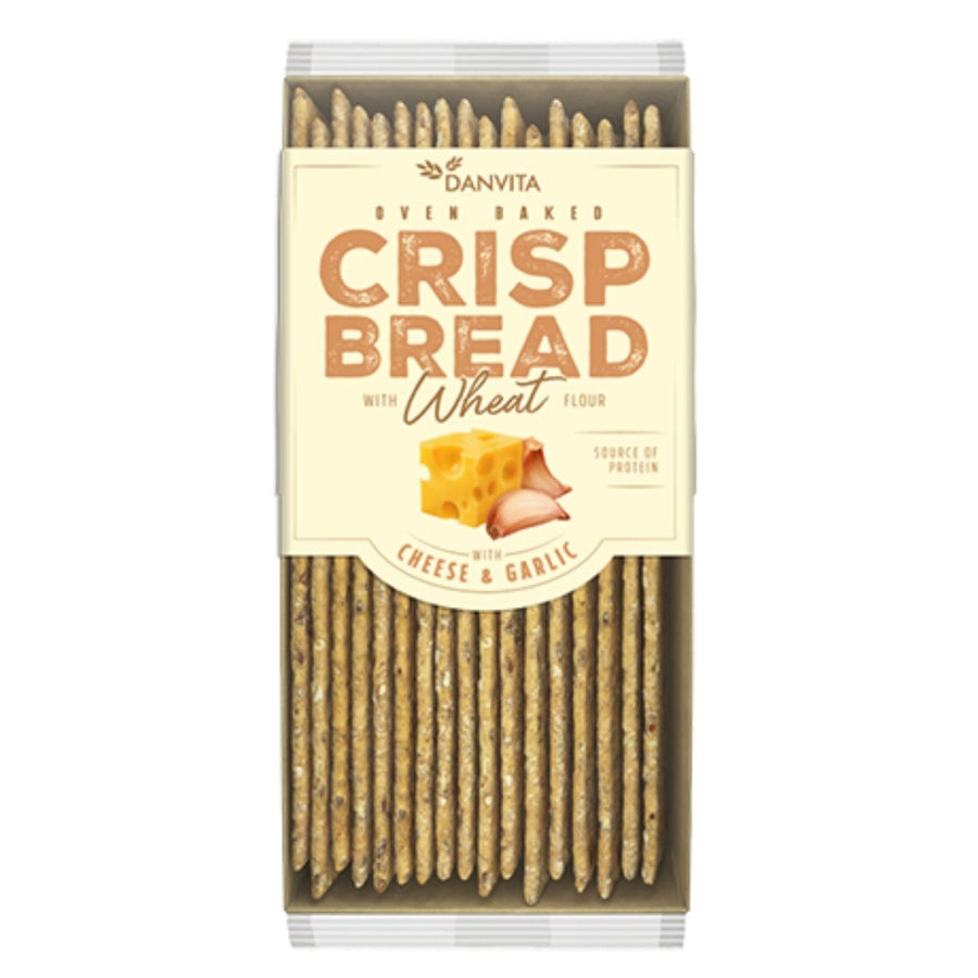 CRISP BREAD WITH CHEESE & GARLIC - CHIPS CRUJIENTES DE QUESO Y AJO - Calvbrunnen - Compralo en CorinneRegalos.com