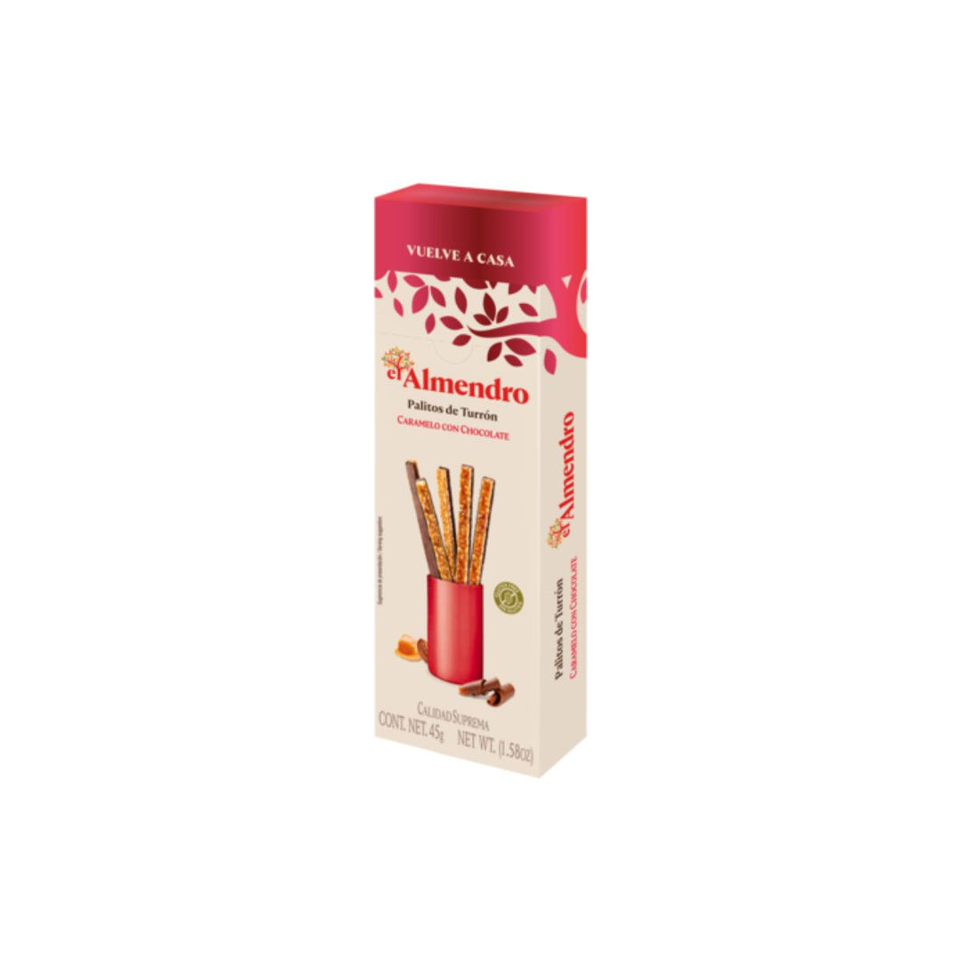 EA PALITOS DE TURRÓN CON CARAMELO Y CHOCOLATE - TURRÓN DURO