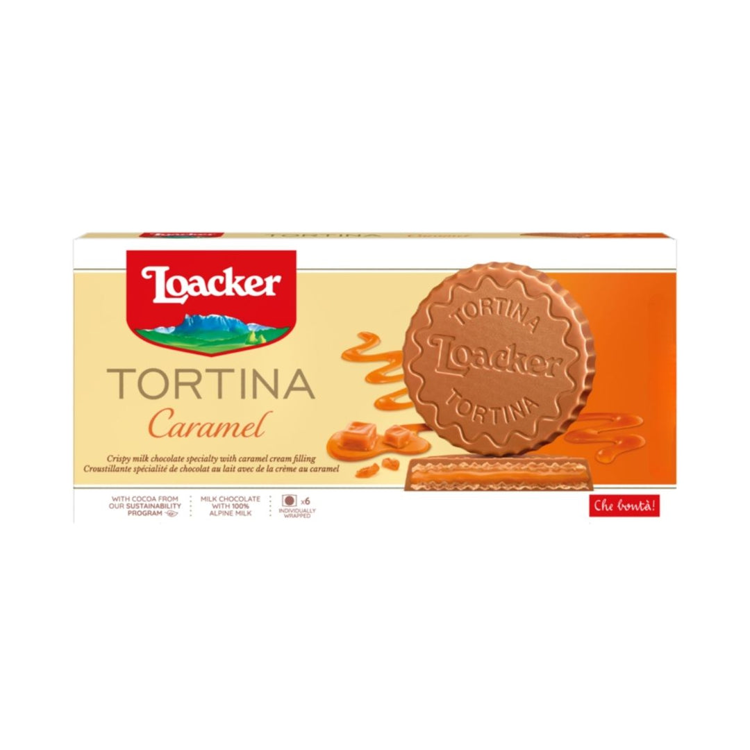 LO TORTINA CARAMEL - GALLETA RELLENA DE CHOCOLATE CON CARAMELO - Calvbrunnen - Compralo en CorinneRegalos.com