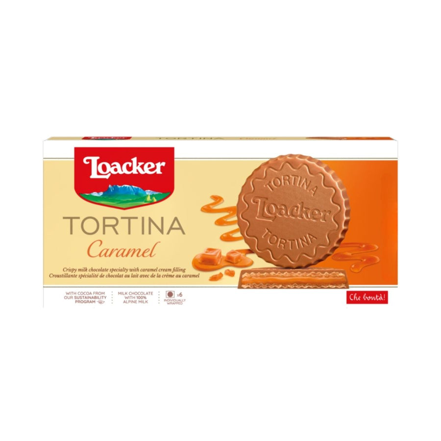 LO TORTINA CARAMEL - GALLETA RELLENA DE CHOCOLATE CON CARAMELO - Calvbrunnen - Compralo en CorinneRegalos.com