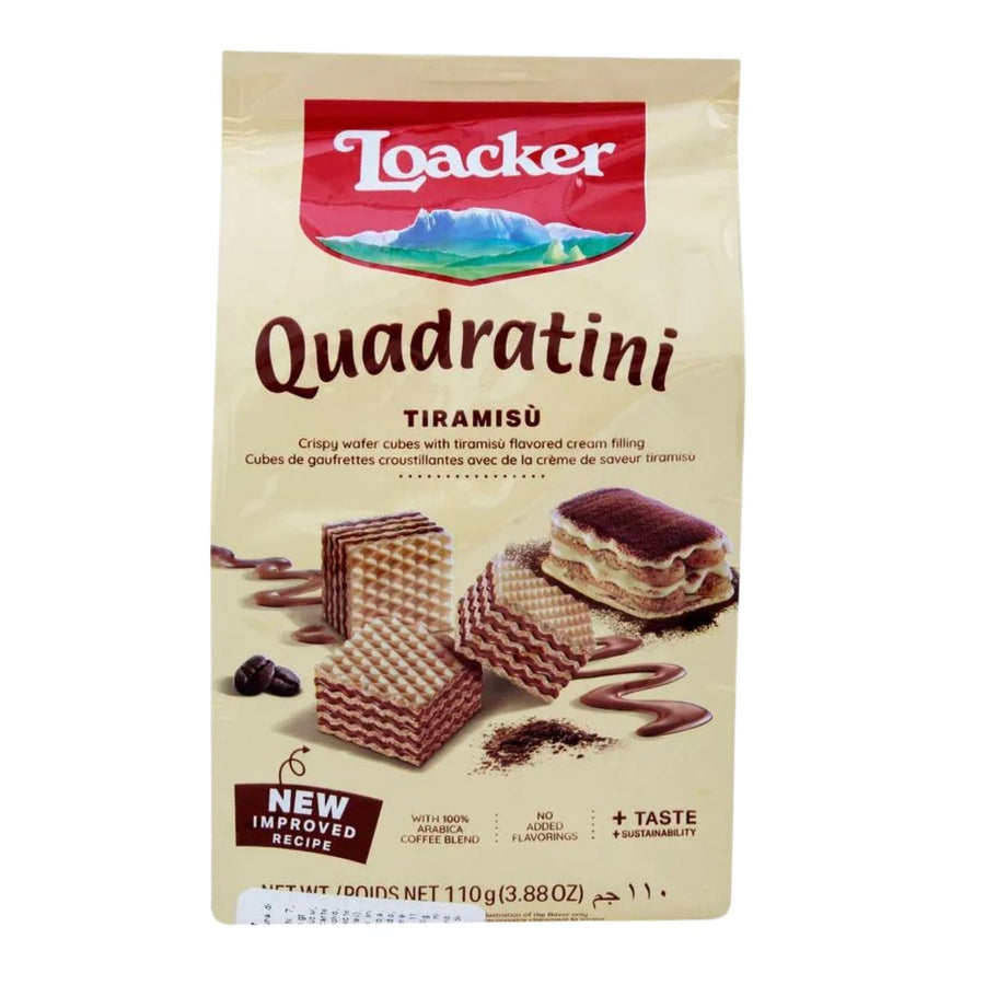 LO QUADRATINI TIRAMISÚ - GALLETA WAFFLE CON CREMA DE TIRAMISÚ - Calvbrunnen - Compralo en CorinneRegalos.com