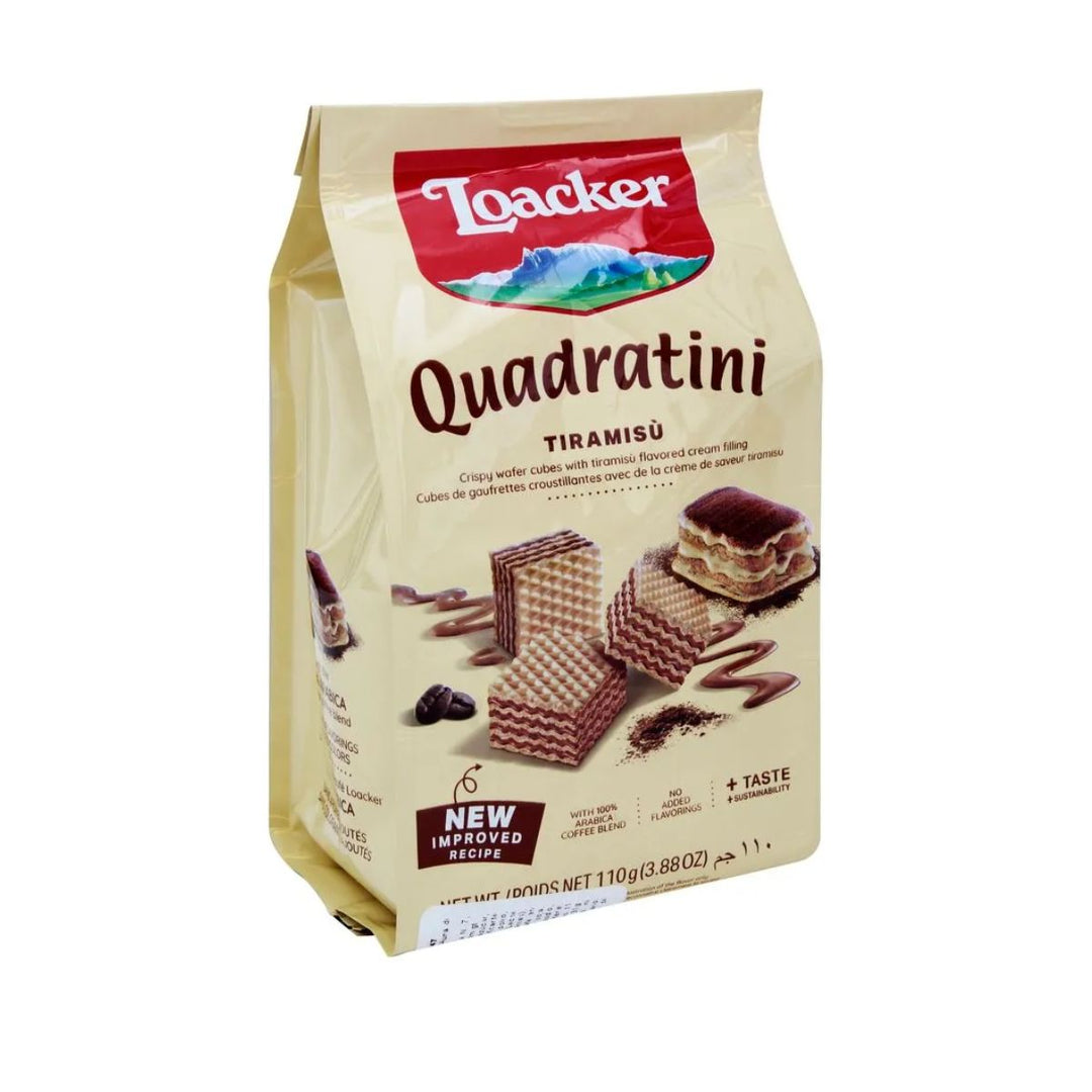 LO QUADRATINI TIRAMISÚ - GALLETA WAFFLE CON CREMA DE TIRAMISÚ