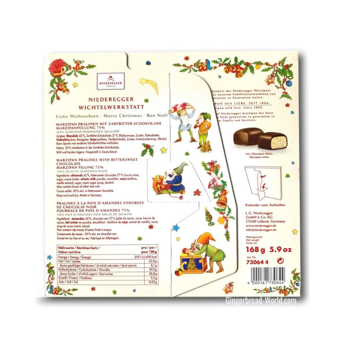 NR MARZIPAN ADVENTKALENDAR - CALENDARIO DE ADVIENTO DE MAZAPAN