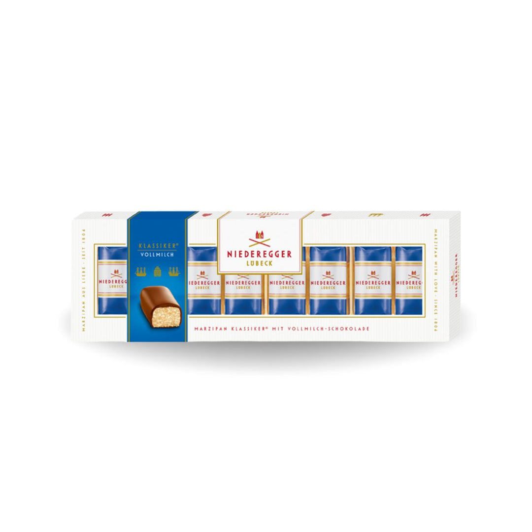 NR Marzipan Klassiker Vollmilch - mazapán con chocolate de leche - 8 uni