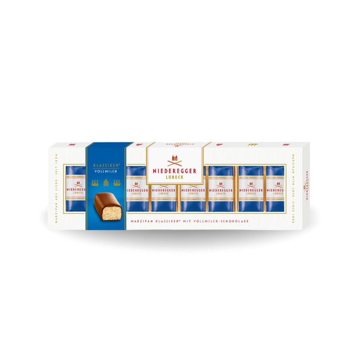 NR Marzipan Klassiker Vollmilch - mazapán con chocolate de leche - 8 uni
