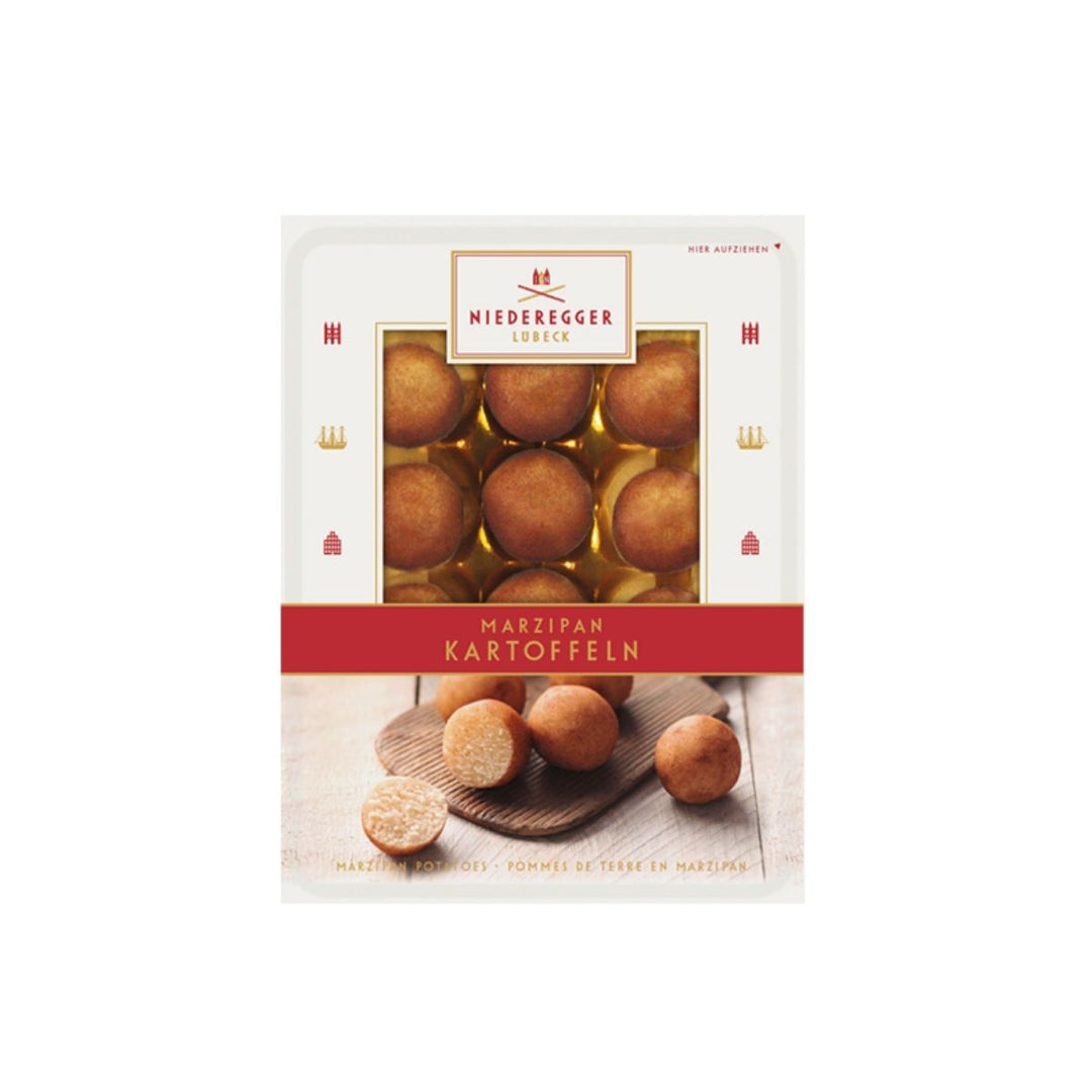 Marzipan Kartoffeln - mazapanes roseados con canela - 12 uni. 100G - Calvbrunnen - Compralo en CorinneRegalos.com
