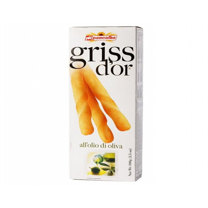 GRISSINI IN BOX OLIO DI OLIVA-PALITOS DE PAN CON ACEITE DE OLIVA