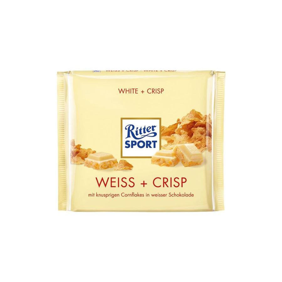 RS WHITE CRISP - CHOCOLATE BLANCO CON CORNFLAKES - Calvbrunnen - Compralo en CorinneRegalos.com