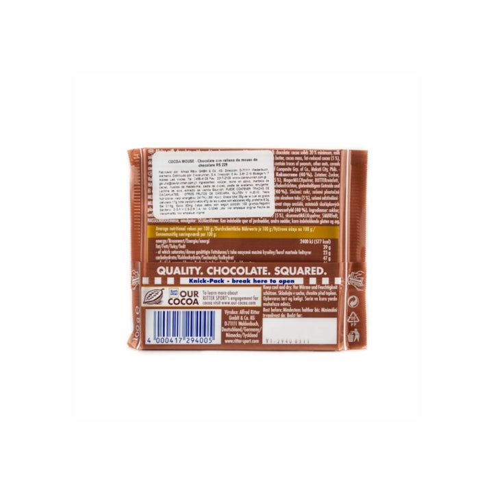 RS 100G COCOA MOUSSE - CHOCOLATE CON RELLENO DE MOUSE DE CHOCO