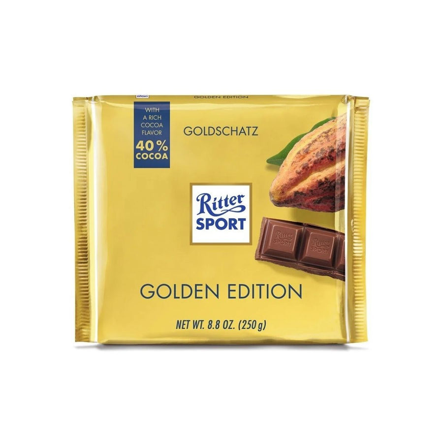 RS Golden Edition Chocolate - chocolate con leche edición dorada - Calvbrunnen - Compralo en CorinneRegalos.com