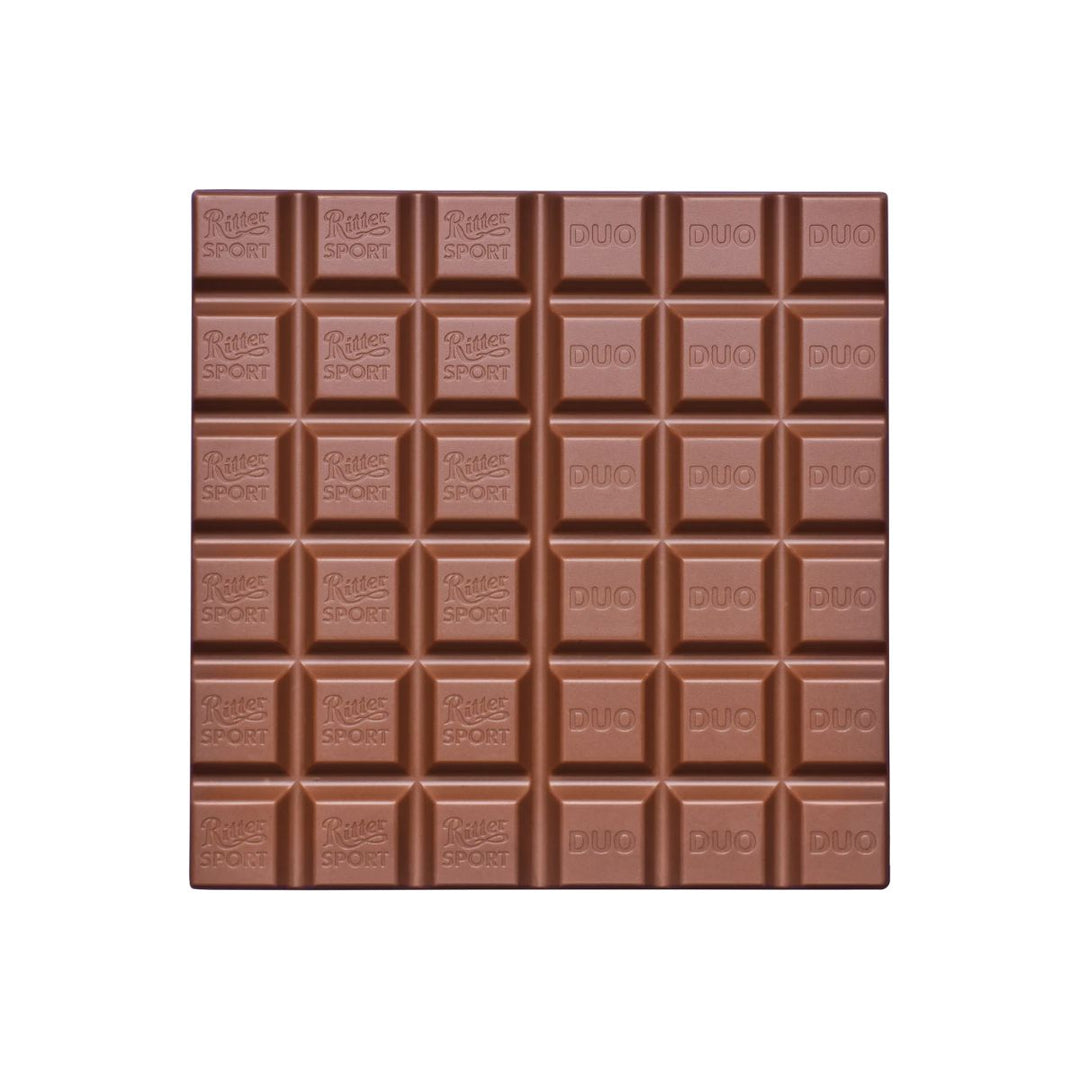 RS COFFEE DUO - CHOCOLATE MITAD GRANOS DE CAFÉ Y CAFÉ CON LECHE