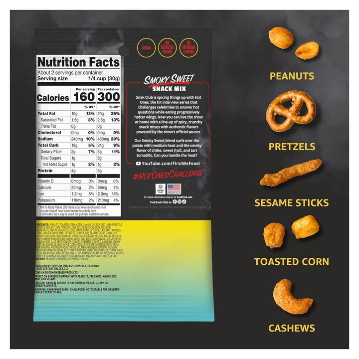 SNACKS MIXTOS CON PICANTE MEDIO 2 oz