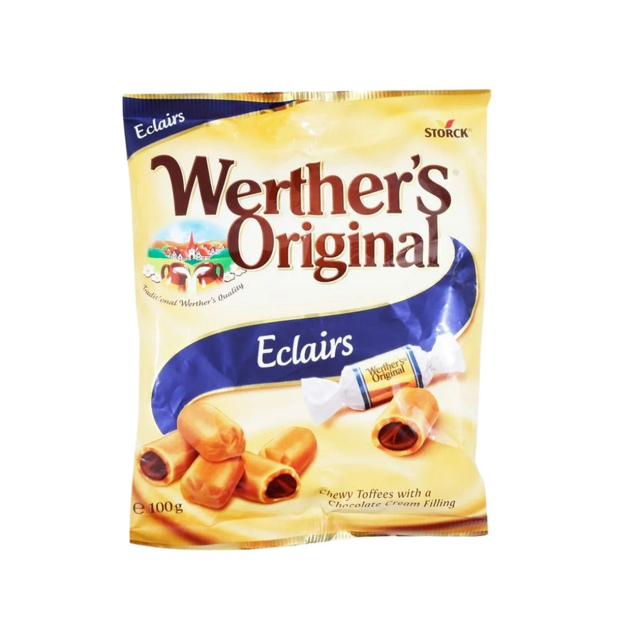 ST Werther's Original Eclairs - toffees con relleno de chocolate - Calvbrunnen - Compralo en CorinneRegalos.com