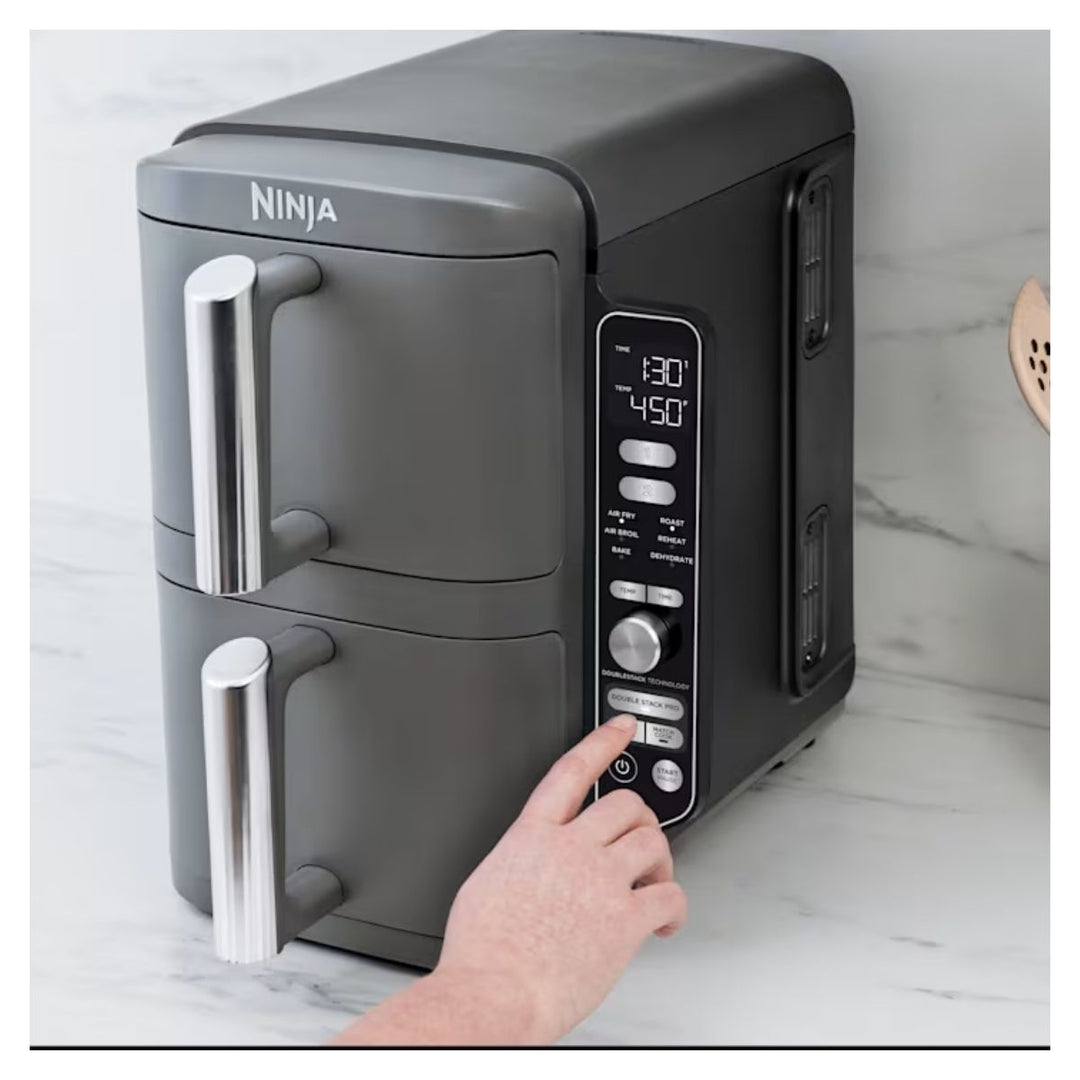 DOUBLESTACK XL 2 BASKET 10 QT AIR FRYER