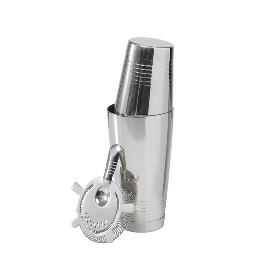 CH CLASSIC COLLECTION SHAKER SET (BOSTON SHAKER & HAWTHORNE STRAINER) - FORTESSA - Compralo en CorinneRegalos.com