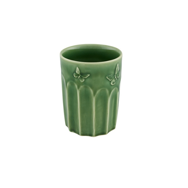 OLD FASHION TUMBLER GREEN - BORDALLO PINHEIRO - Compralo en CorinneRegalos.com
