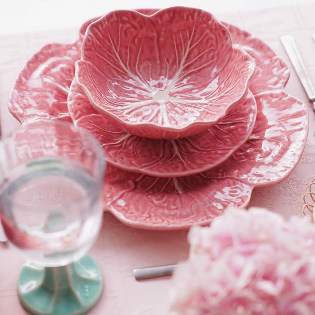 DINNER PLATE 26,5 ROSE CABBAGE ROSE
