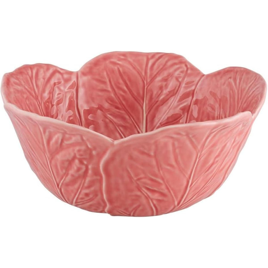 SALAD BOWL 29,5 ROSE CABBAGE ROSE - BORDALLO PINHEIRO - Compralo en CorinneRegalos.com