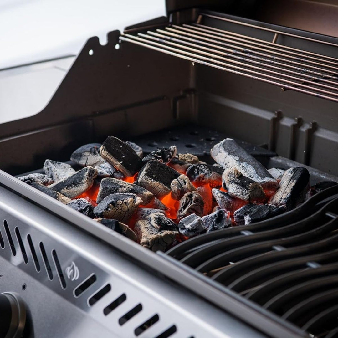 CAST IRON CHARCOAL AND SMOKER TRAY