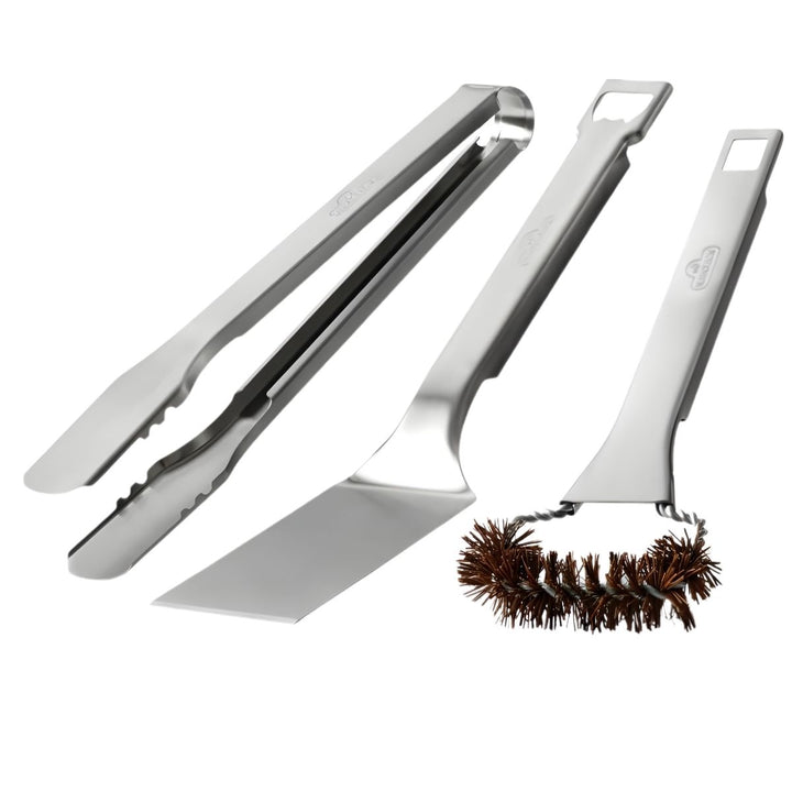 TRAVEL Q 3 PIECE TOOLSET STAINLESS STEEL