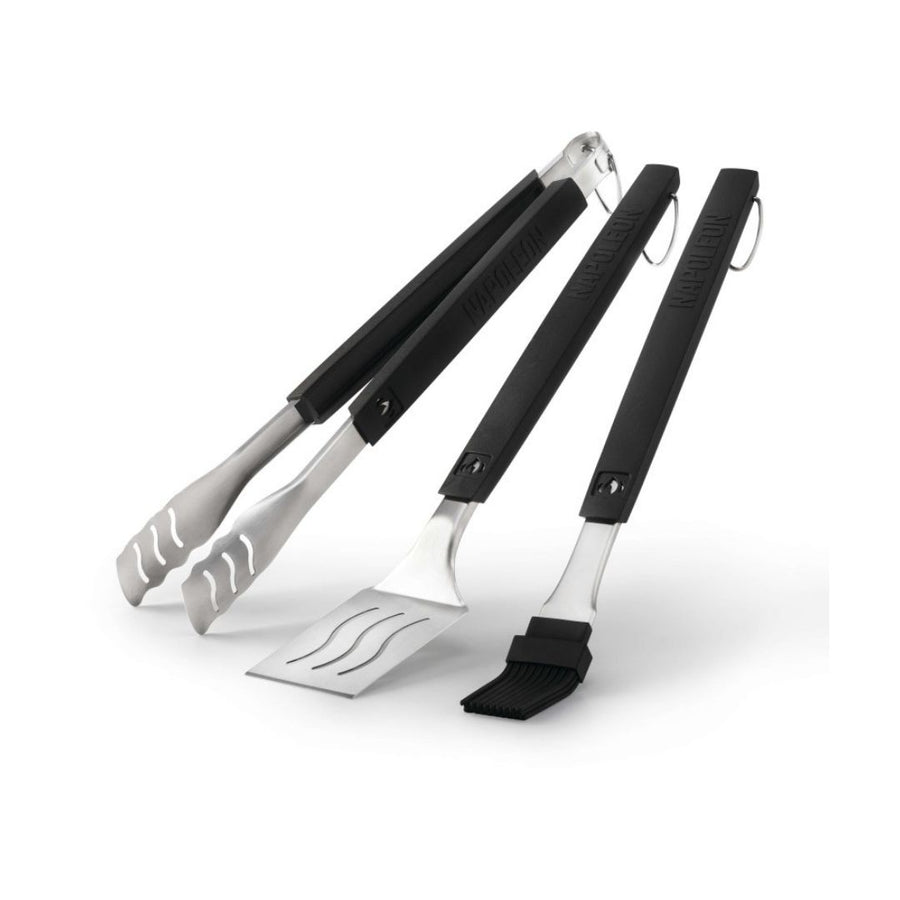 3 PIECE STAINLESS STEEL BBQ TOOLSET - NAPOLEON - Compralo en CorinneRegalos.com