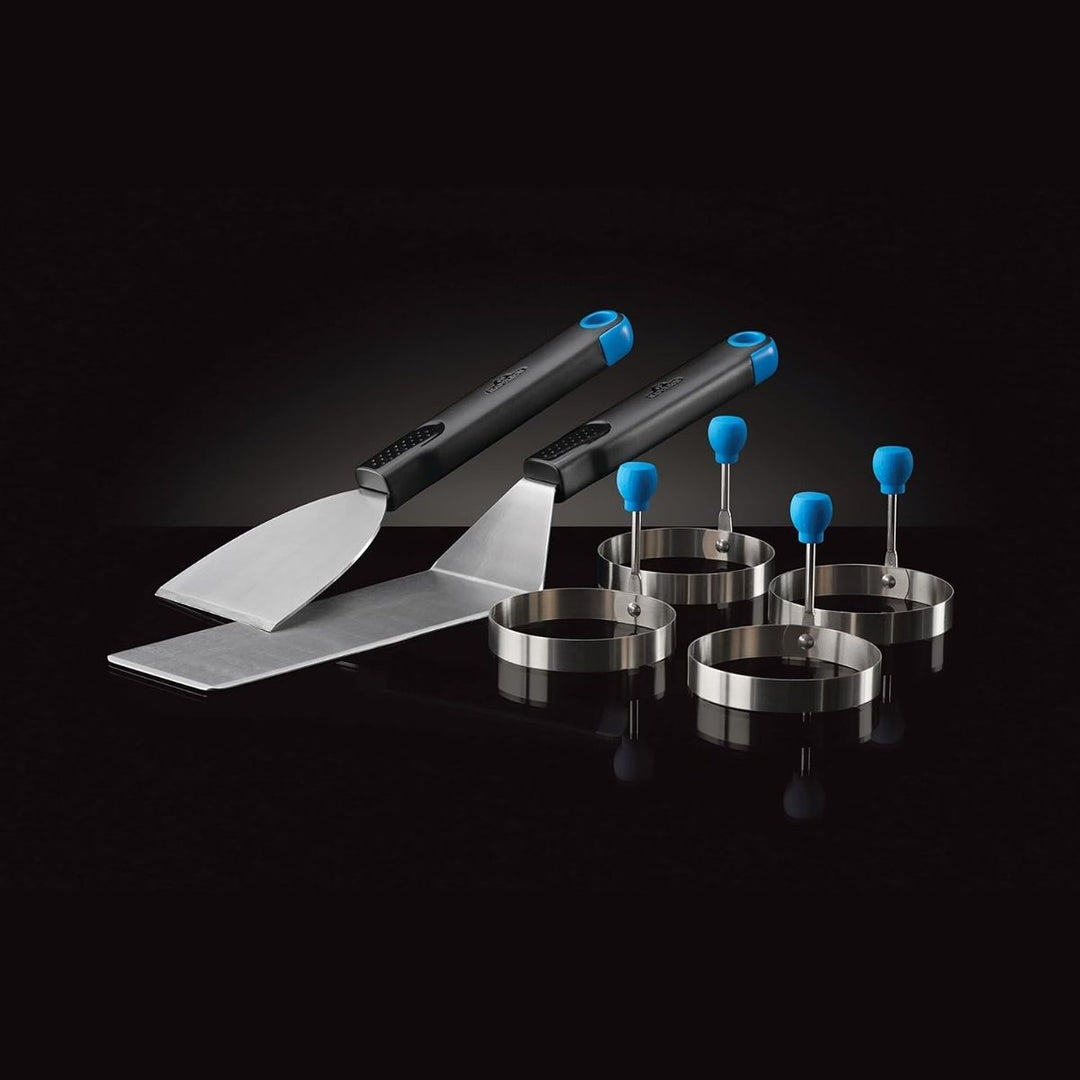 BREAKFAST TOOLSET WITH 4 EGG RINGS