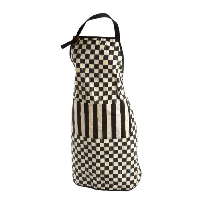 COURTLY CHECK BISTRO APRON - MACKENZIE-CHILDS - Compralo en CorinneRegalos.com