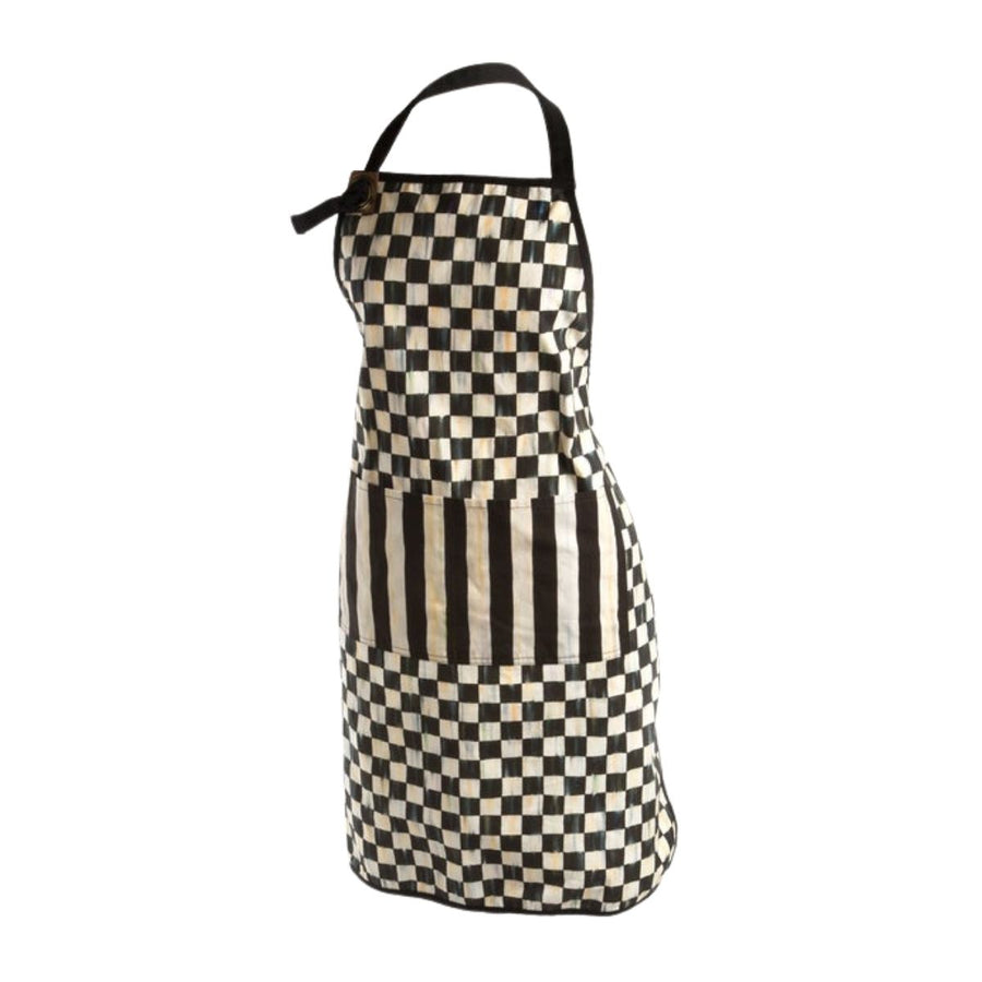 COURTLY CHECK BISTRO APRON - MACKENZIE-CHILDS - Compralo en CorinneRegalos.com
