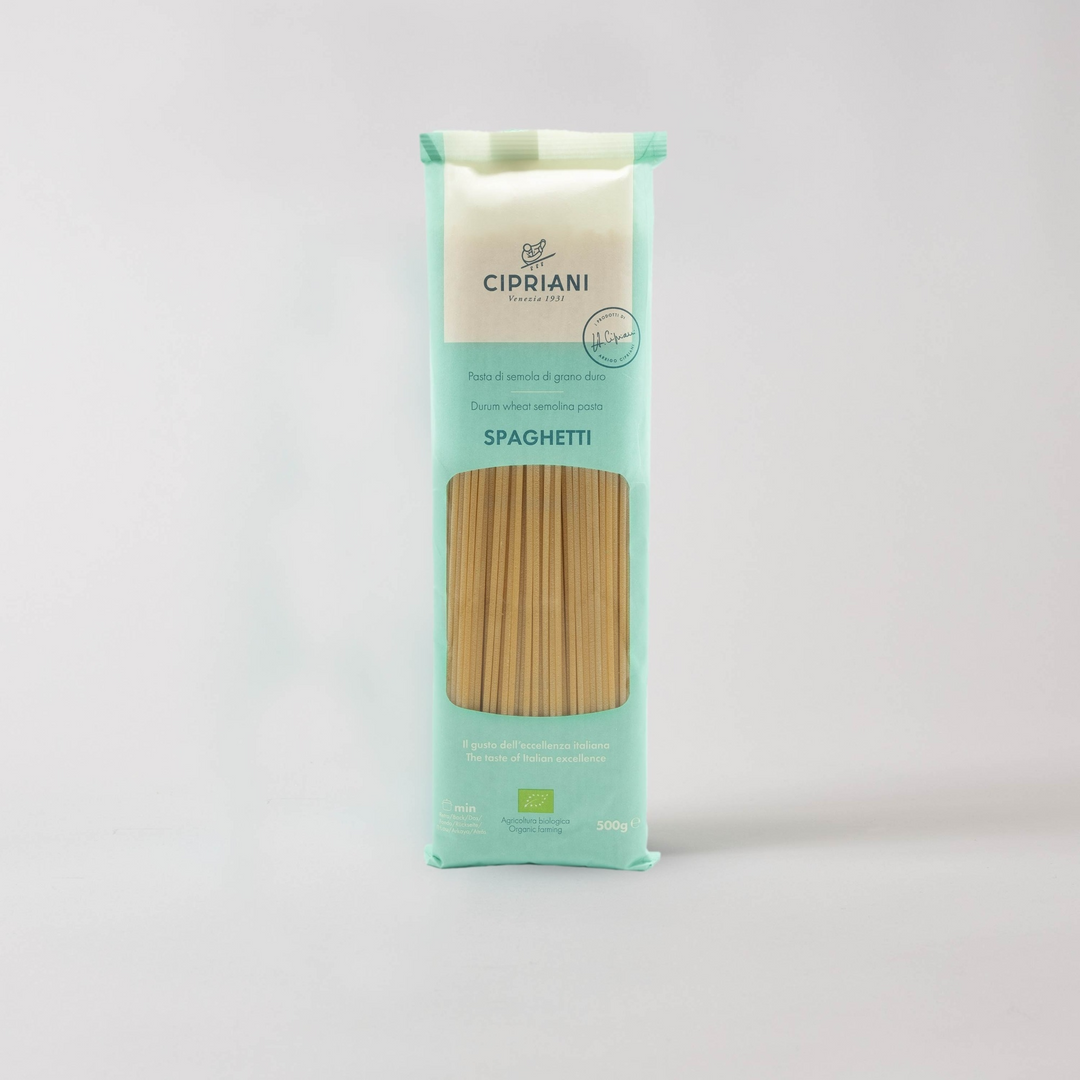 SPAGHETTI ORGANIC DURUM WHEAT PASTA 500G