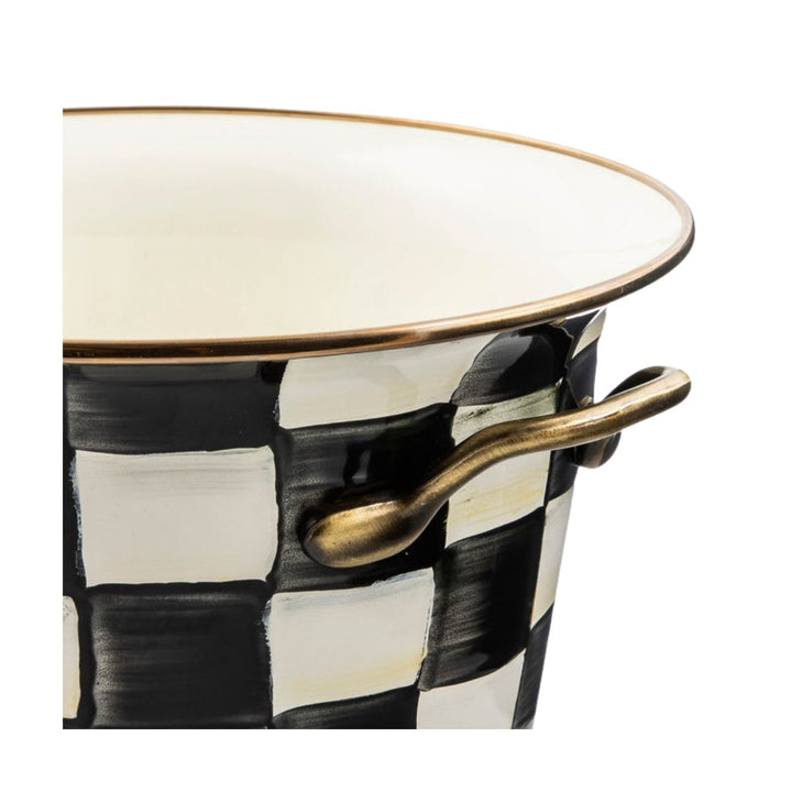 COURTLY CHECK ENAMEL WINE COOLER