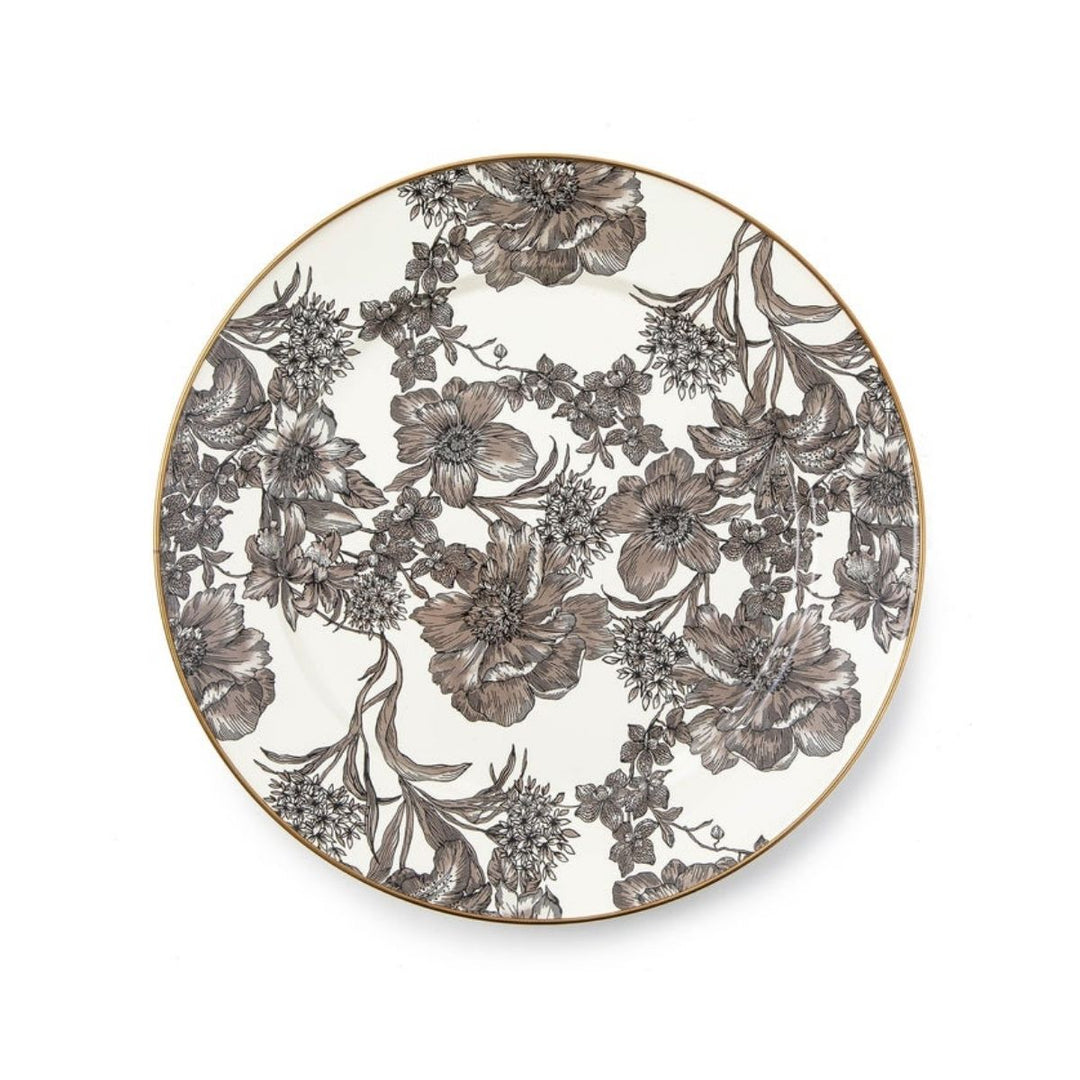 STERLING ENGLISH GARDEN ENAMEL CHARGER/PLATE - MACKENZIE-CHILDS - Compralo en CorinneRegalos.com