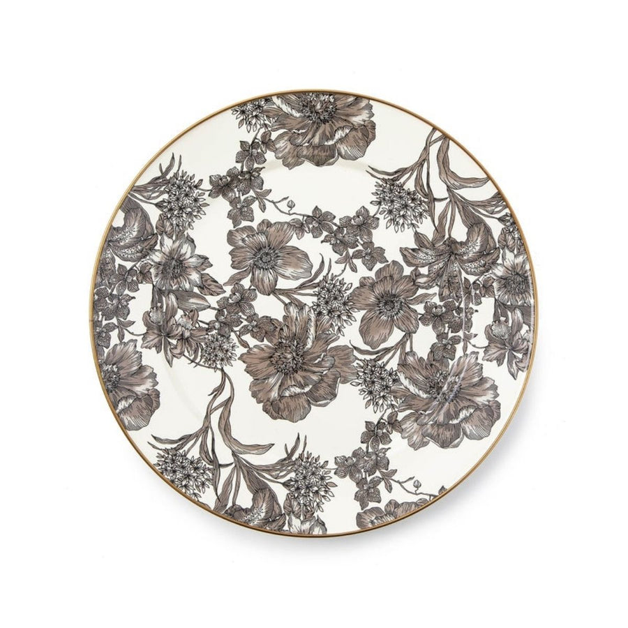 STERLING ENGLISH GARDEN ENAMEL CHARGER/PLATE - MACKENZIE-CHILDS - Compralo en CorinneRegalos.com