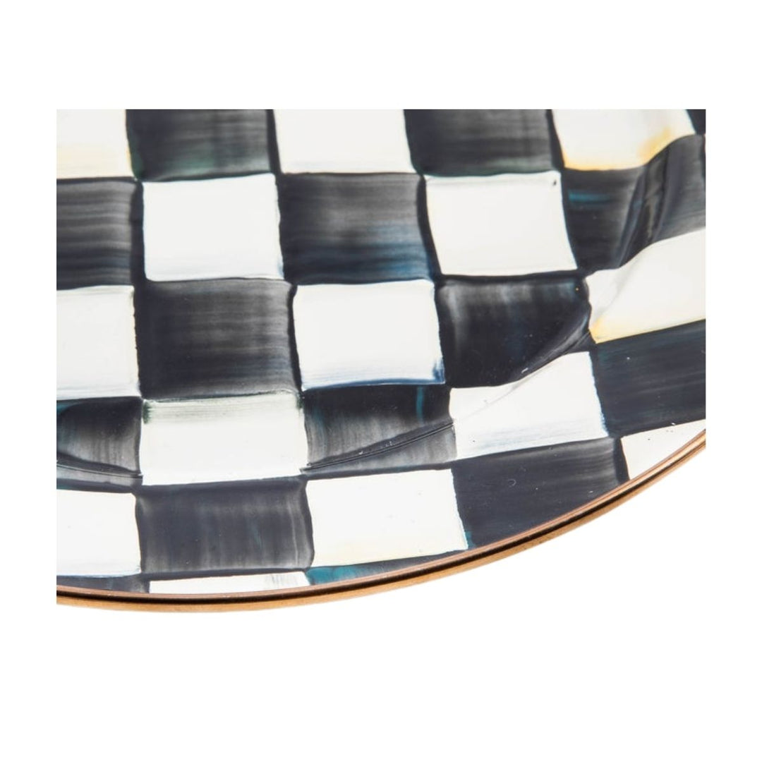 COURTLY CHECK CHARGER/PLATE