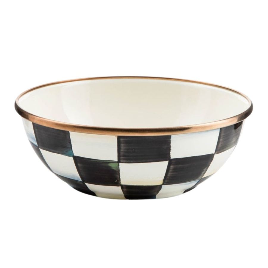 COURTLY CHECK EVERYDAY BOWL - MACKENZIE-CHILDS - Compralo en CorinneRegalos.com