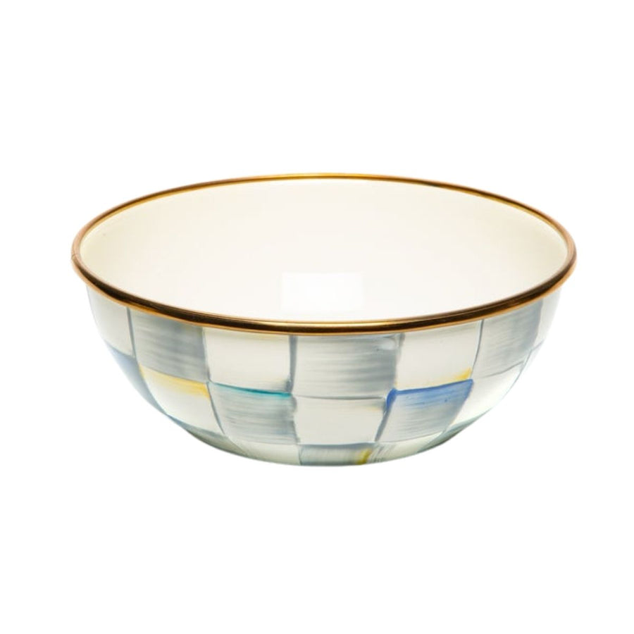 STERLING CHECK EVERYDAY BOWL - MACKENZIE-CHILDS - Compralo en CorinneRegalos.com