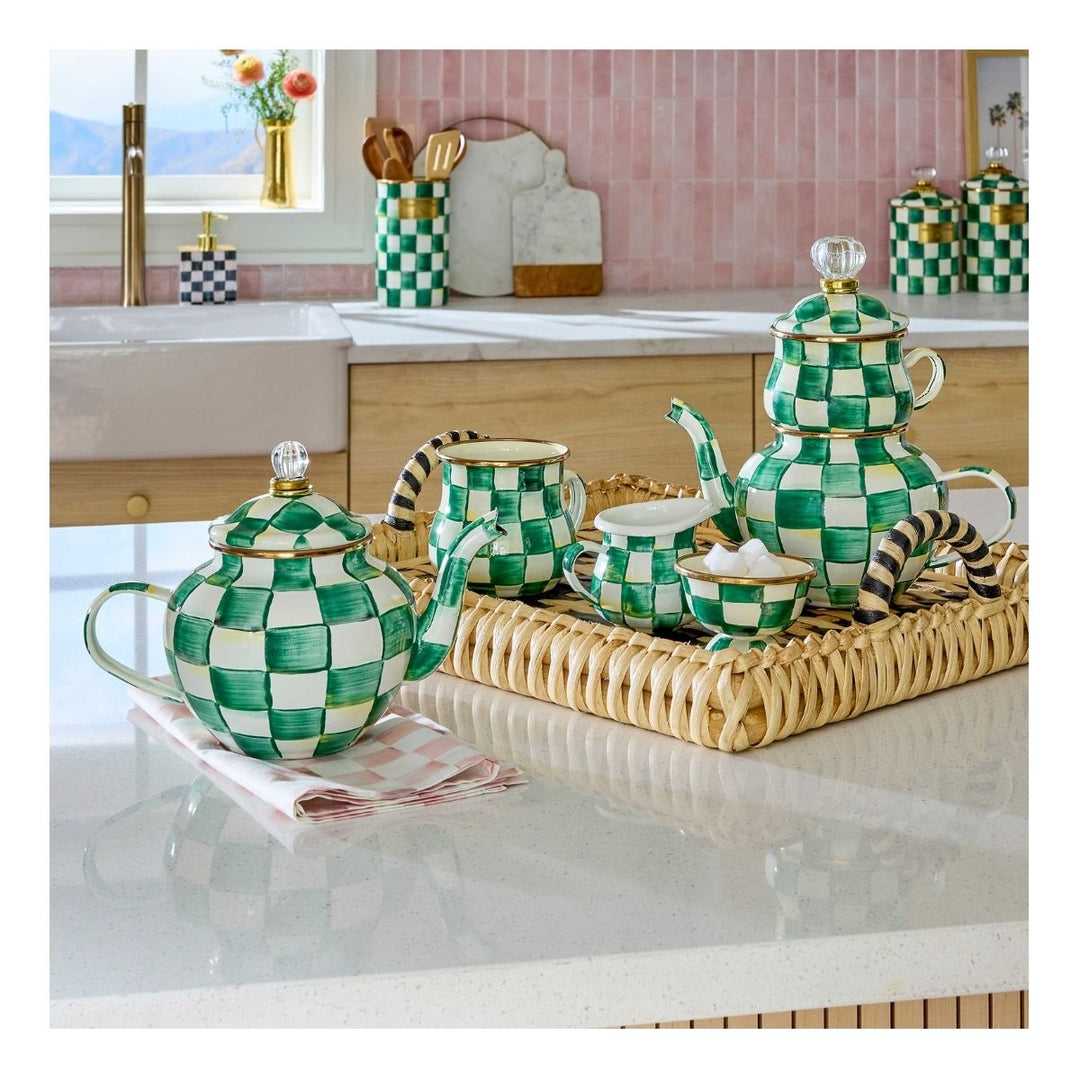 EMERALD CHECK MUG