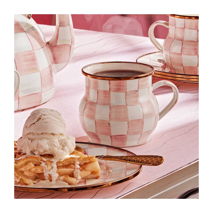 ROSY CHECK MUG
