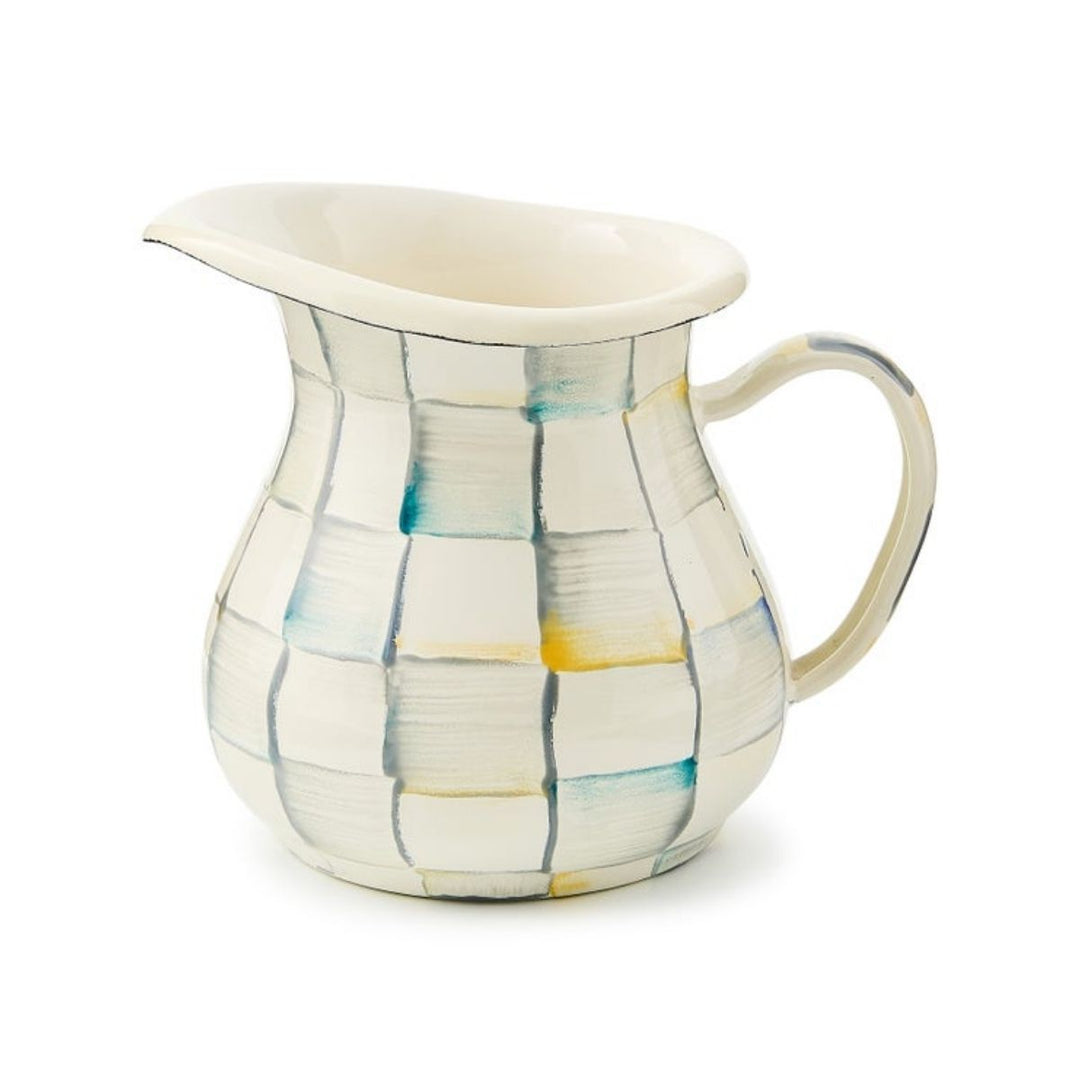 STERLING CHECK CREAMER - MACKENZIE-CHILDS - Compralo en CorinneRegalos.com