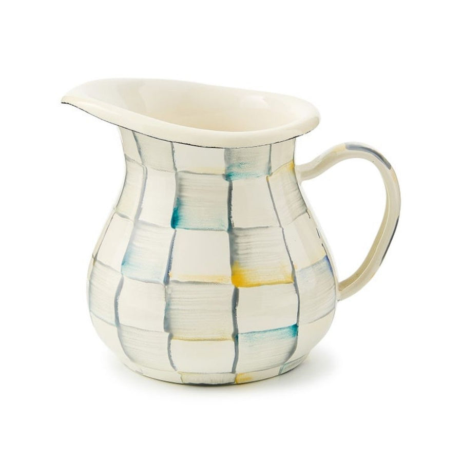 STERLING CHECK CREAMER - MACKENZIE-CHILDS - Compralo en CorinneRegalos.com