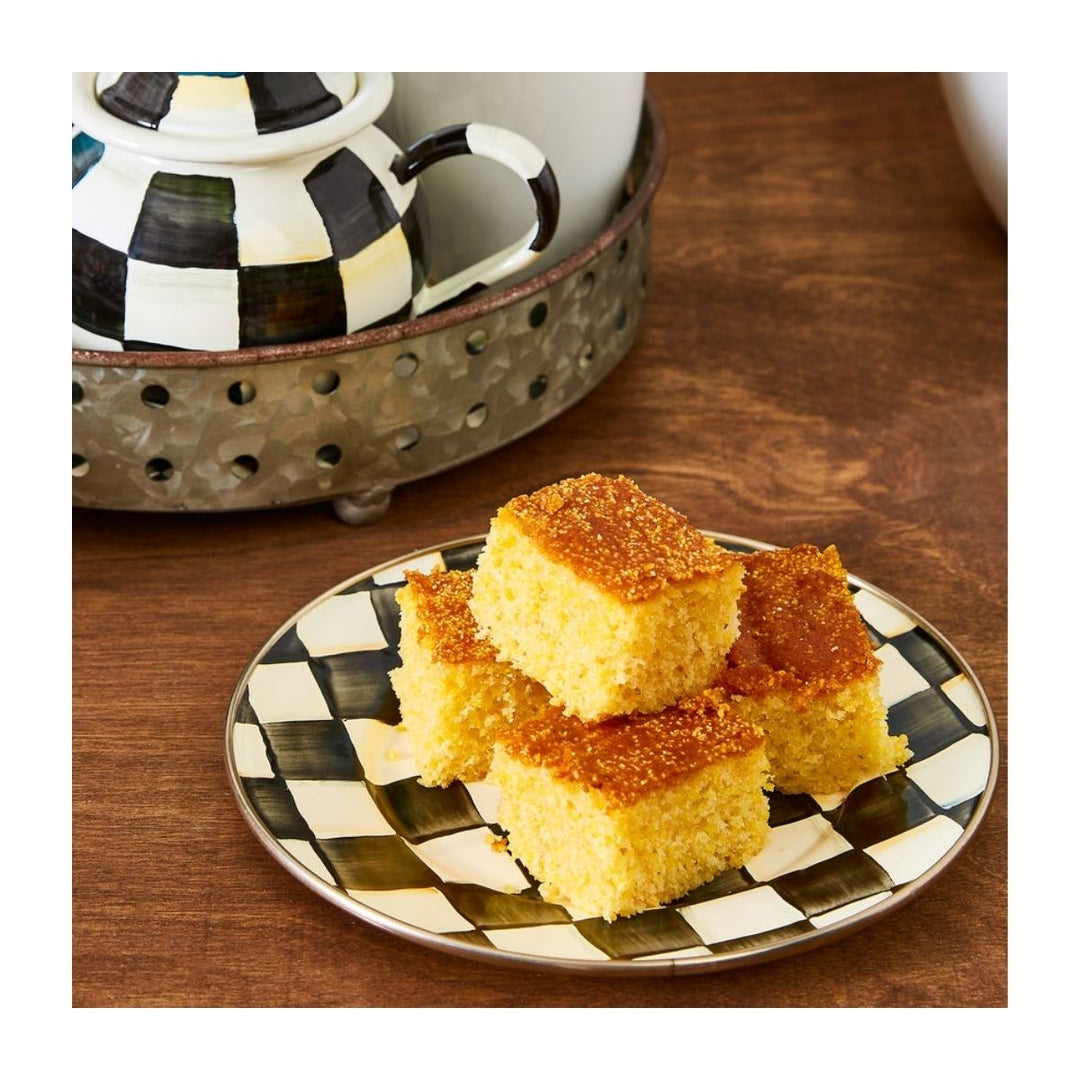 COURTLY CHECK SALAD/DESSERT PLATE